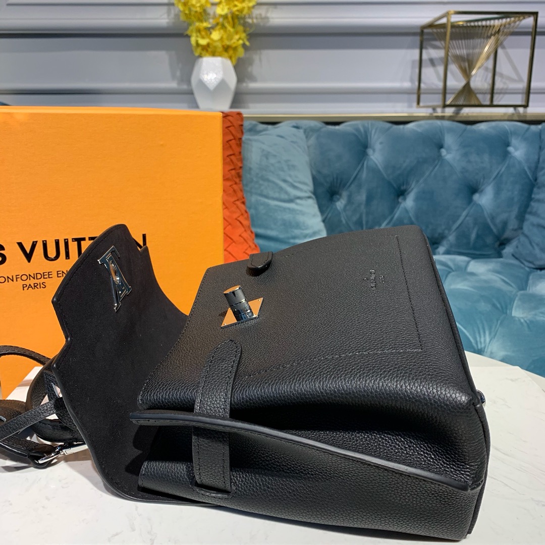 Louis Vuitton LOCKME EVER BB Shoudler Bag M53937 Black